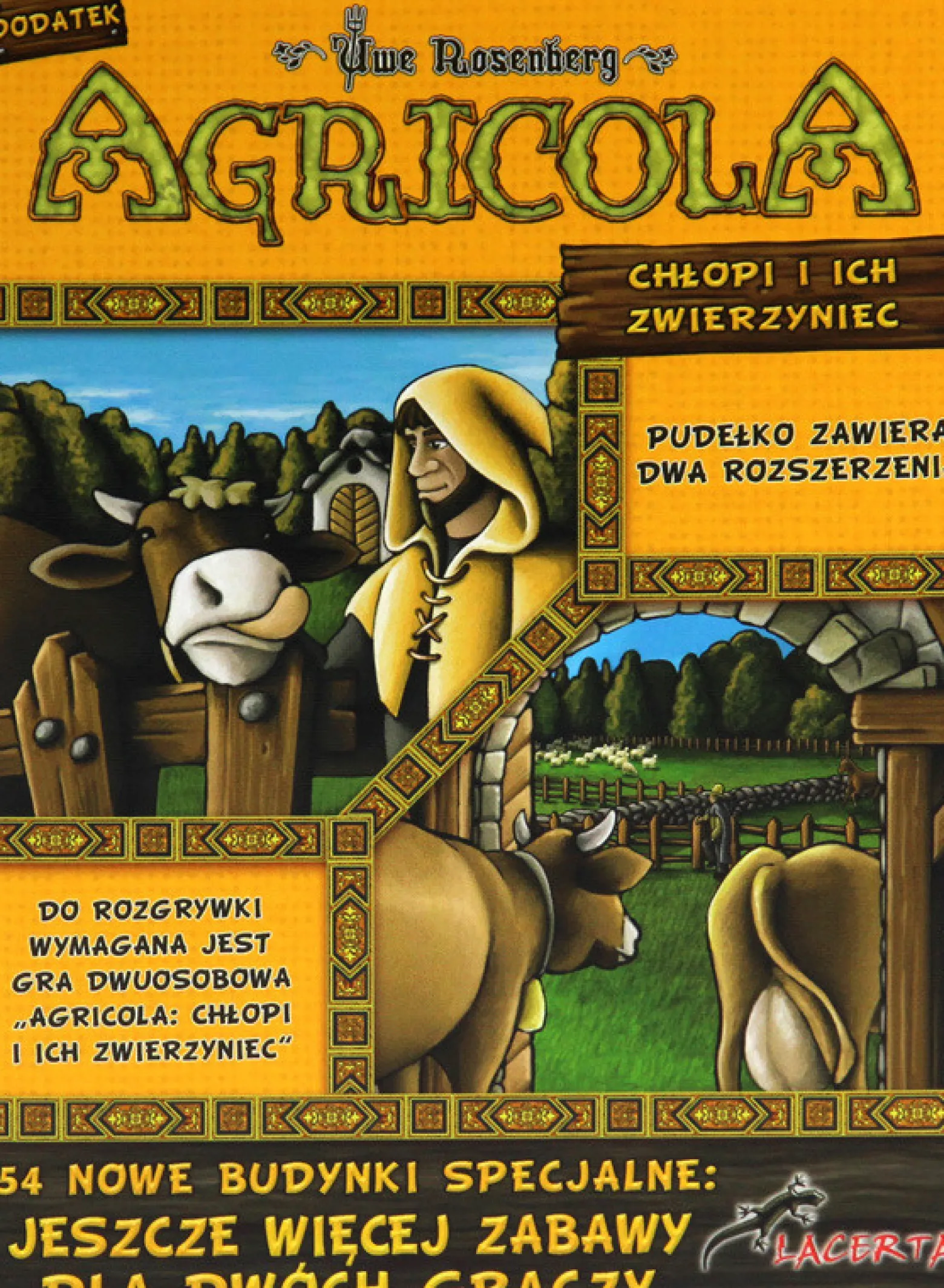 Agricola: Chłopi ich zwierzyniec (nowe budynki)