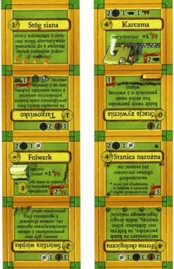 Agricola: Chłopi ich zwierzyniec (nowe budynki)