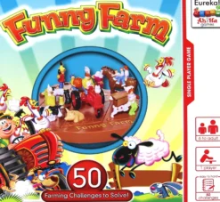 Ah!Ha - Wesoła farma / Funny Farm - gra logiczna