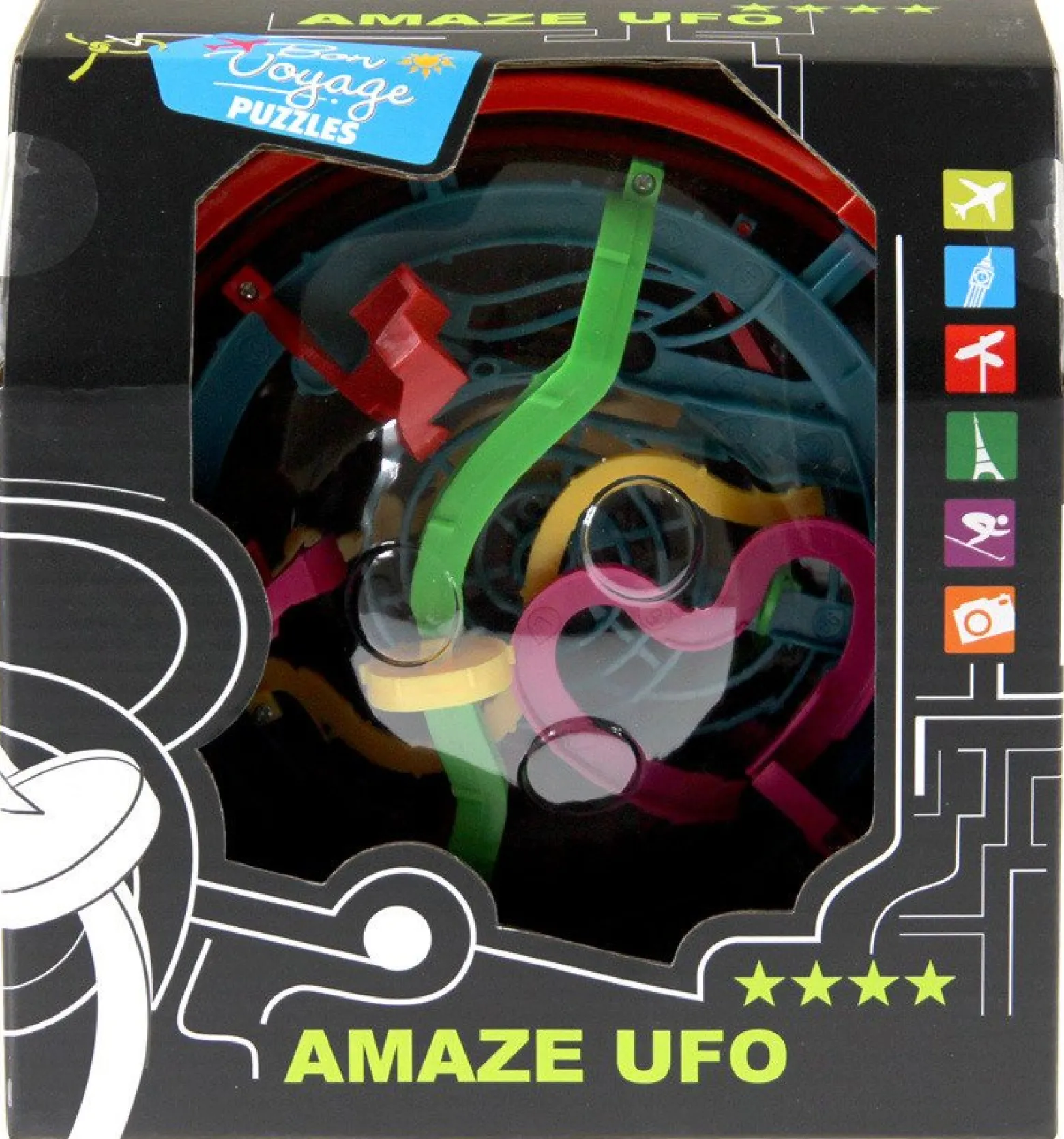 Łamigłówka Amaze UFO - poziom 4/4