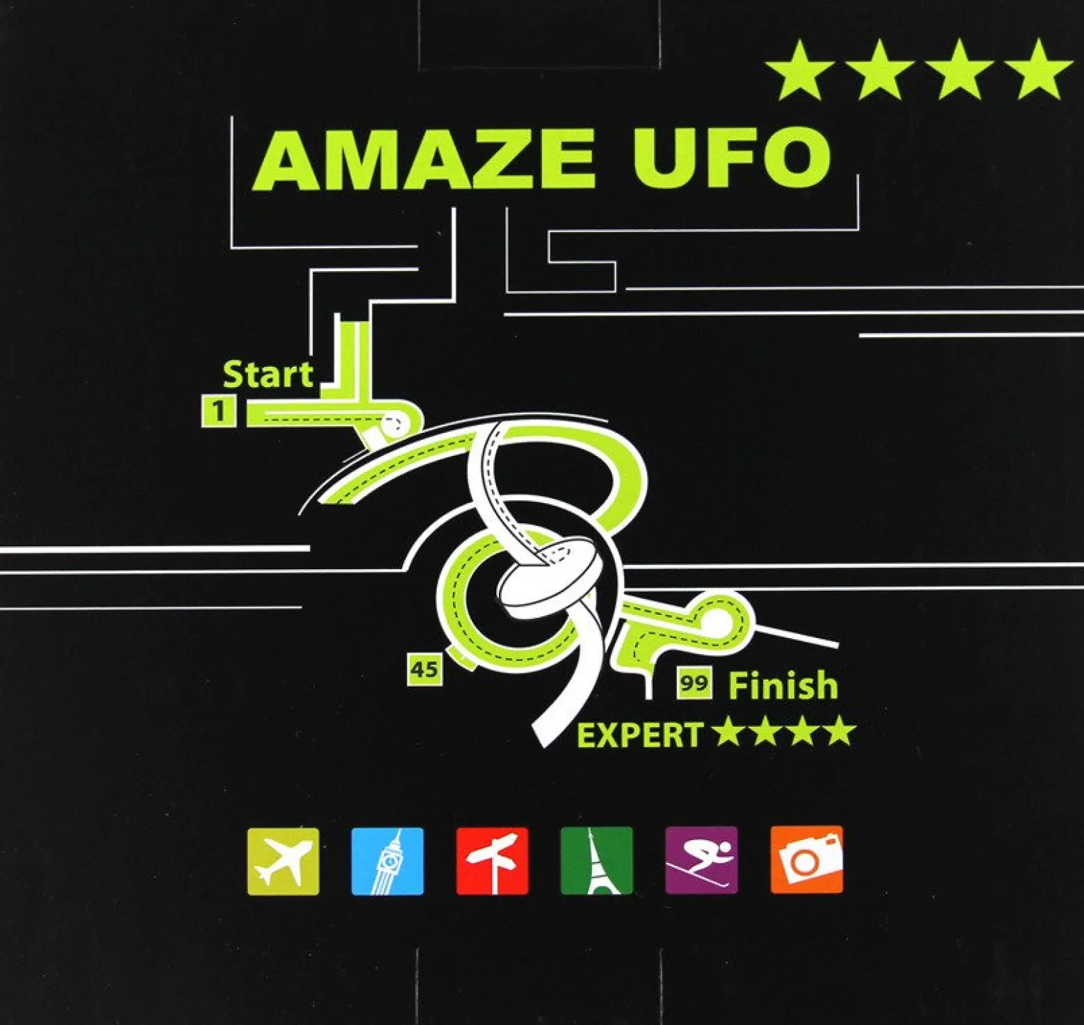 Łamigłówka Amaze UFO - poziom 4/4