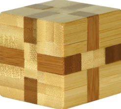 Łamigłówka 3D BAMBOO - Cube - poziom 3/4