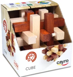 Łamigłówka drewniana Cube (691)