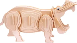 Łamigłówka drewniana Gepetto - Hipopotam (Hippopotamus)