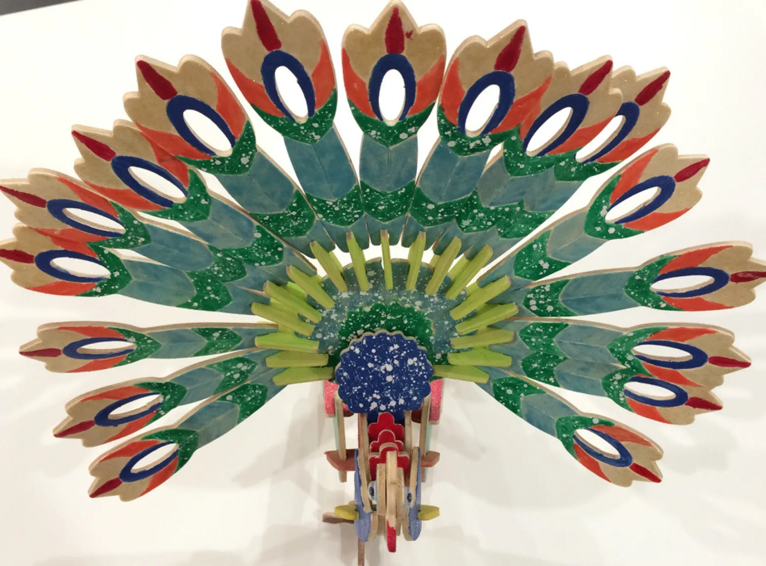 Łamigłówka drewniana Gepetto - Paw (Peafowl)