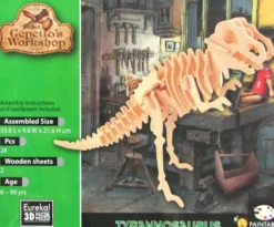 Łamigłówka drewniana Gepetto - Tyranozaur (Tyrannosaurus)