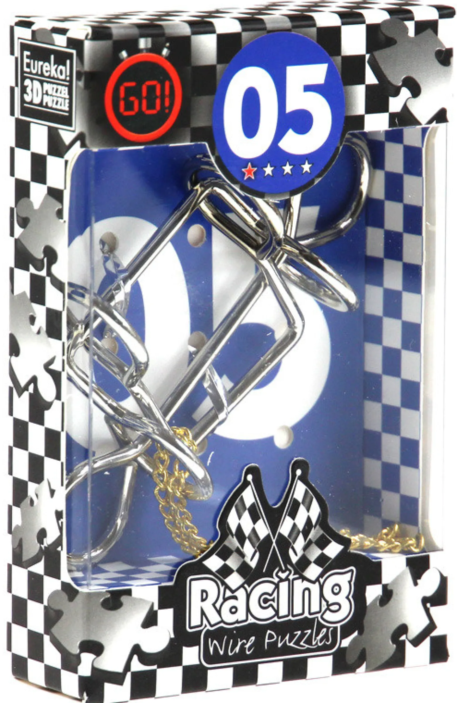 Łamigłówka druciana RACING nr 05 - poziom 1/4