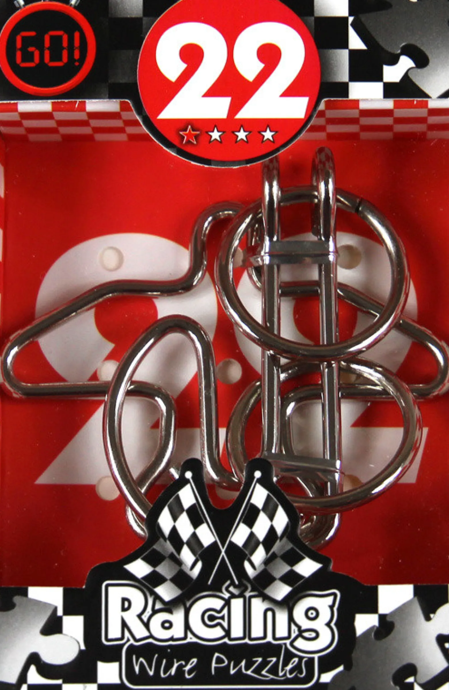 Łamigłówka druciana RACING nr 22 - poziom 1/4