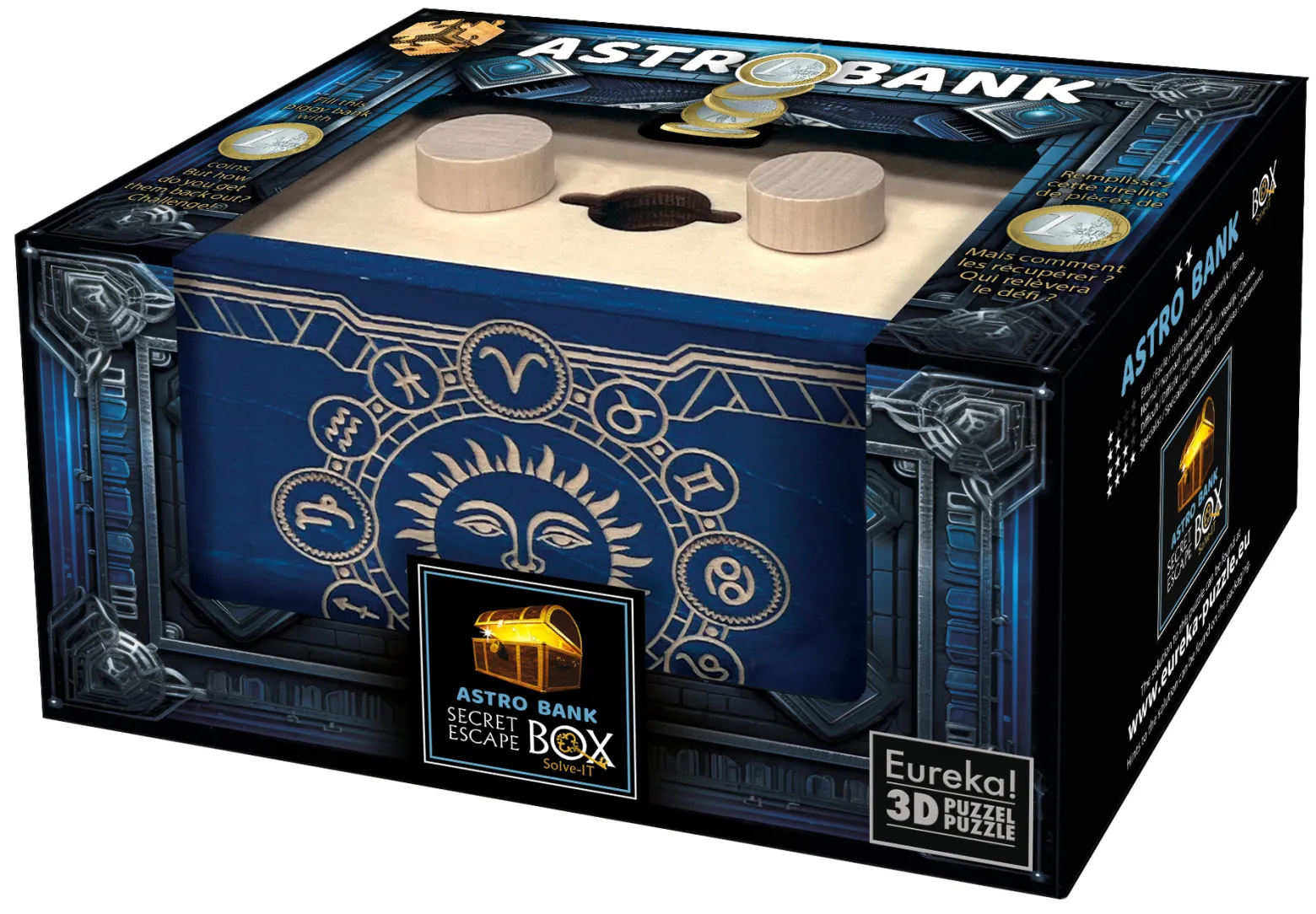 Łamigłówka ESCAPE BOX - Astro Bank Secret - poziom 2,5/4