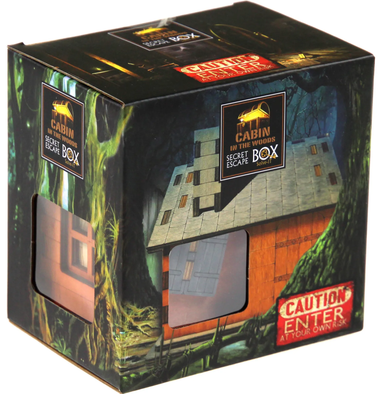 Łamigłówka ESCAPE BOX - Cabin in the Woods Secret - poziom 2/4
