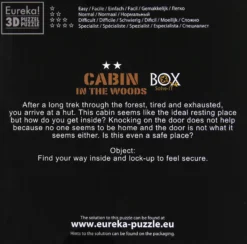 Łamigłówka ESCAPE BOX - Cabin in the Woods Secret - poziom 2/4
