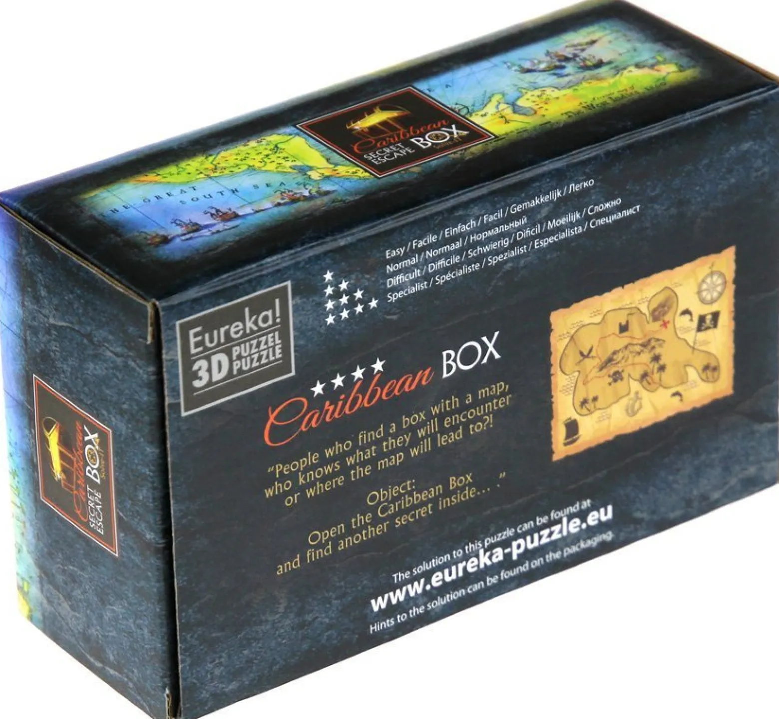 Łamigłówka ESCAPE BOX - Caribbean Secret - poziom 4/4