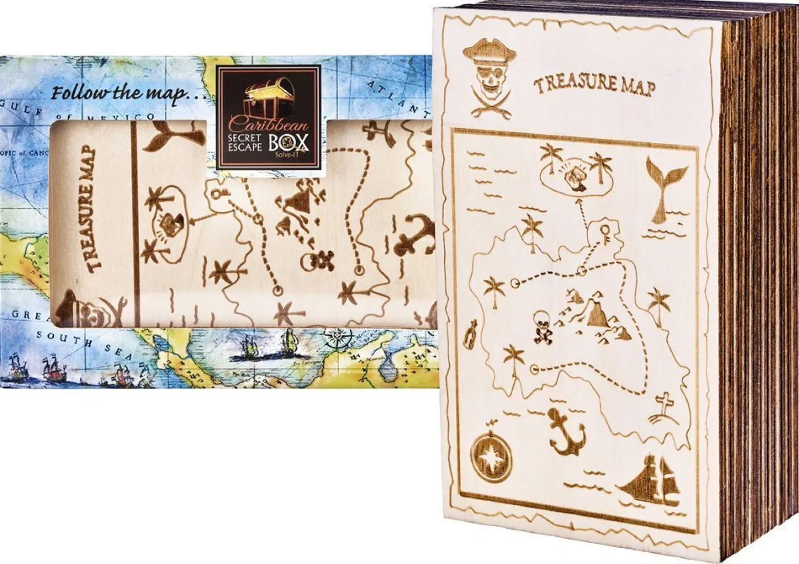 Łamigłówka ESCAPE BOX - Caribbean Secret - poziom 4/4