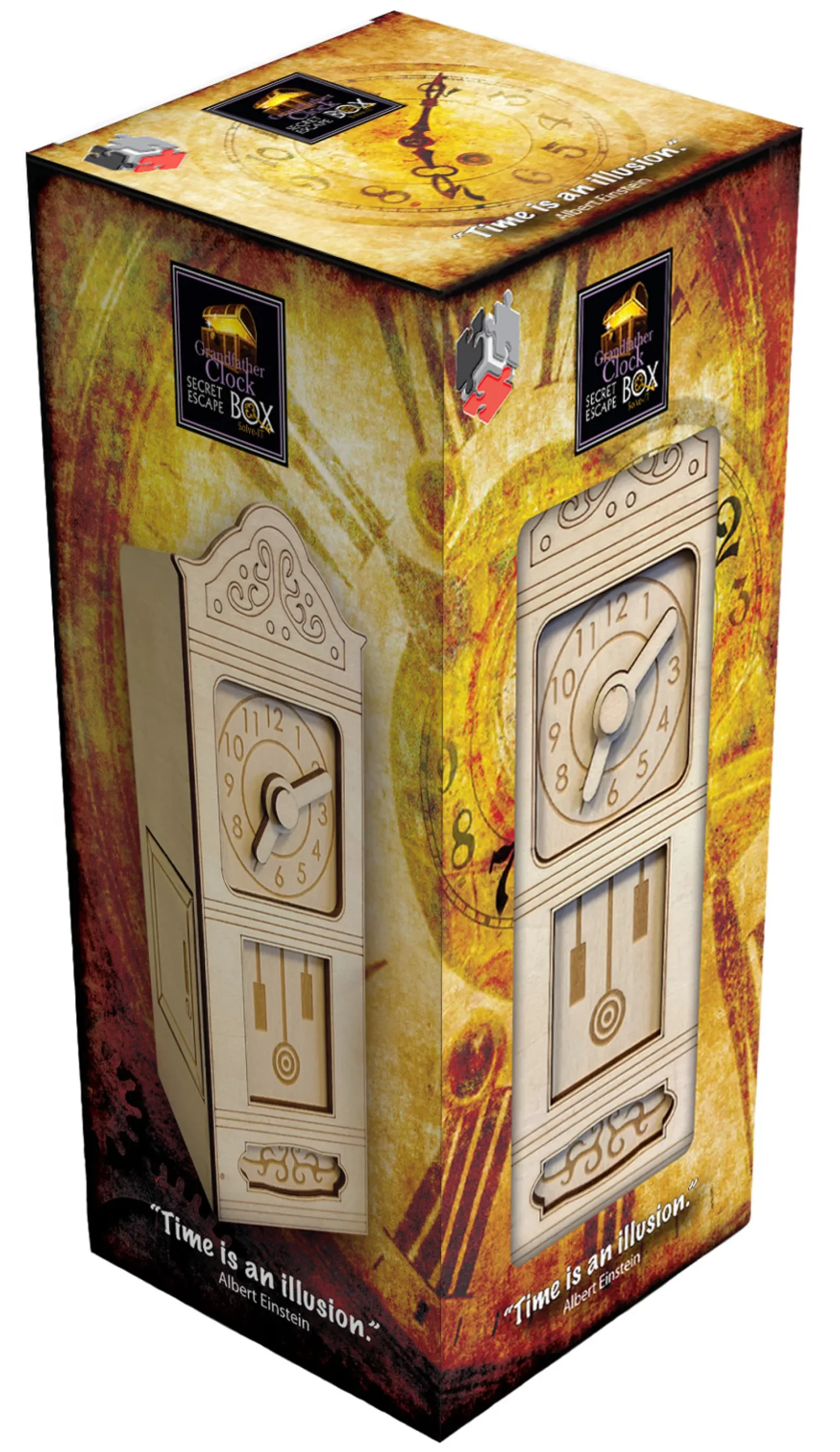 Łamigłówka ESCAPE BOX - Grandfather Clock Secret - poziom 4/4
