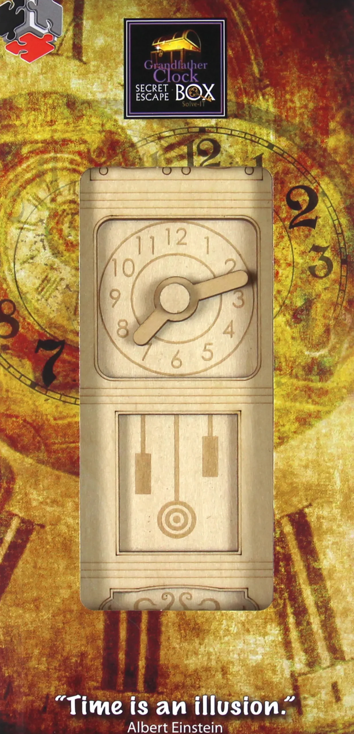 Łamigłówka ESCAPE BOX - Grandfather Clock Secret - poziom 4/4