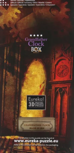 Łamigłówka ESCAPE BOX - Grandfather Clock Secret - poziom 4/4