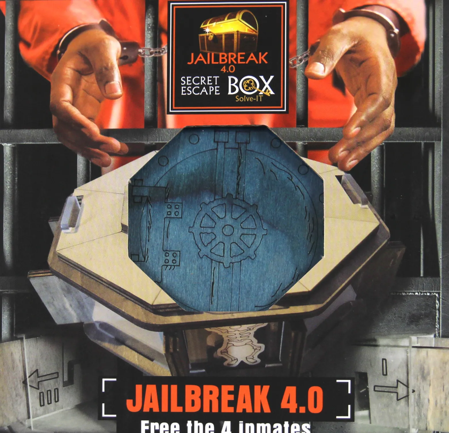Łamigłówka ESCAPE BOX - Jailbreak 4.0 Secret - poziom 5/4
