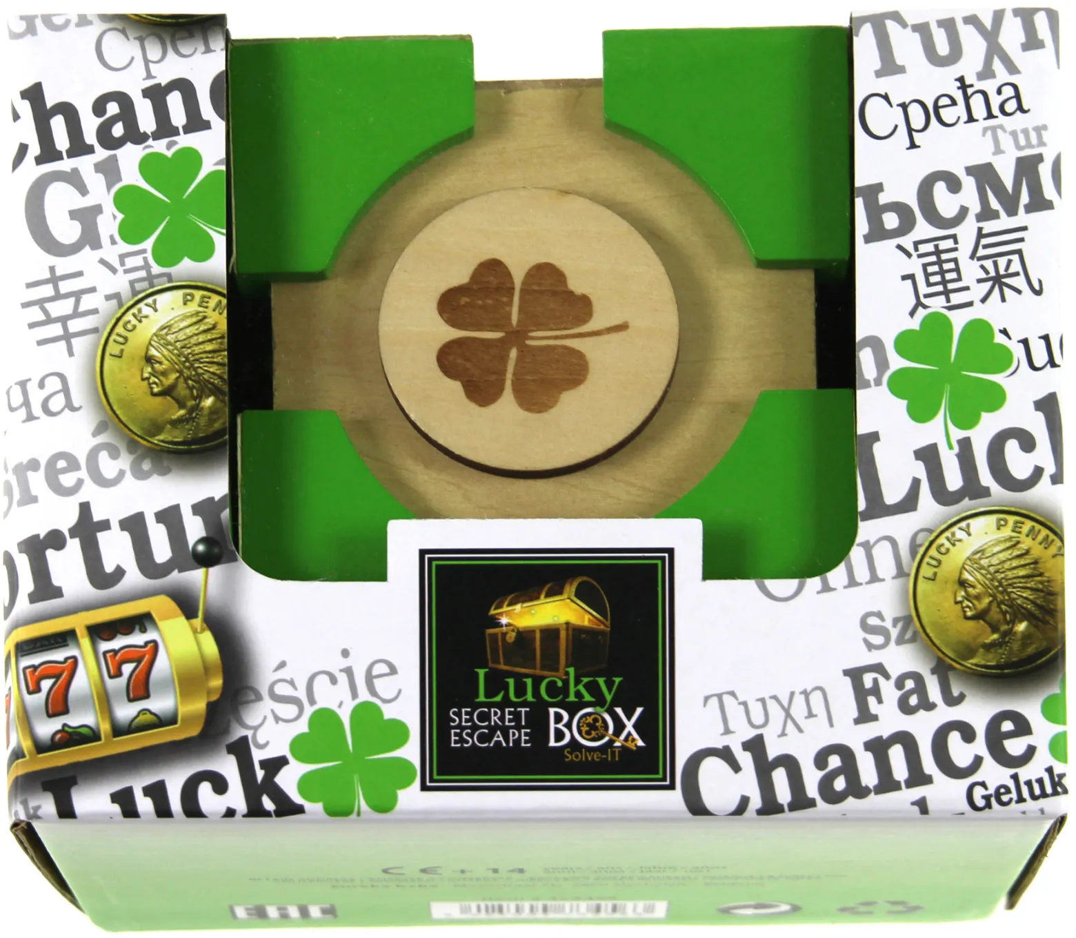Łamigłówka ESCAPE BOX - Lucky Secret - poziom 3/4