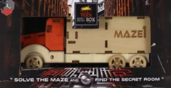 Łamigłówka ESCAPE BOX - Maze1 Truck Secret - poziom 4/4