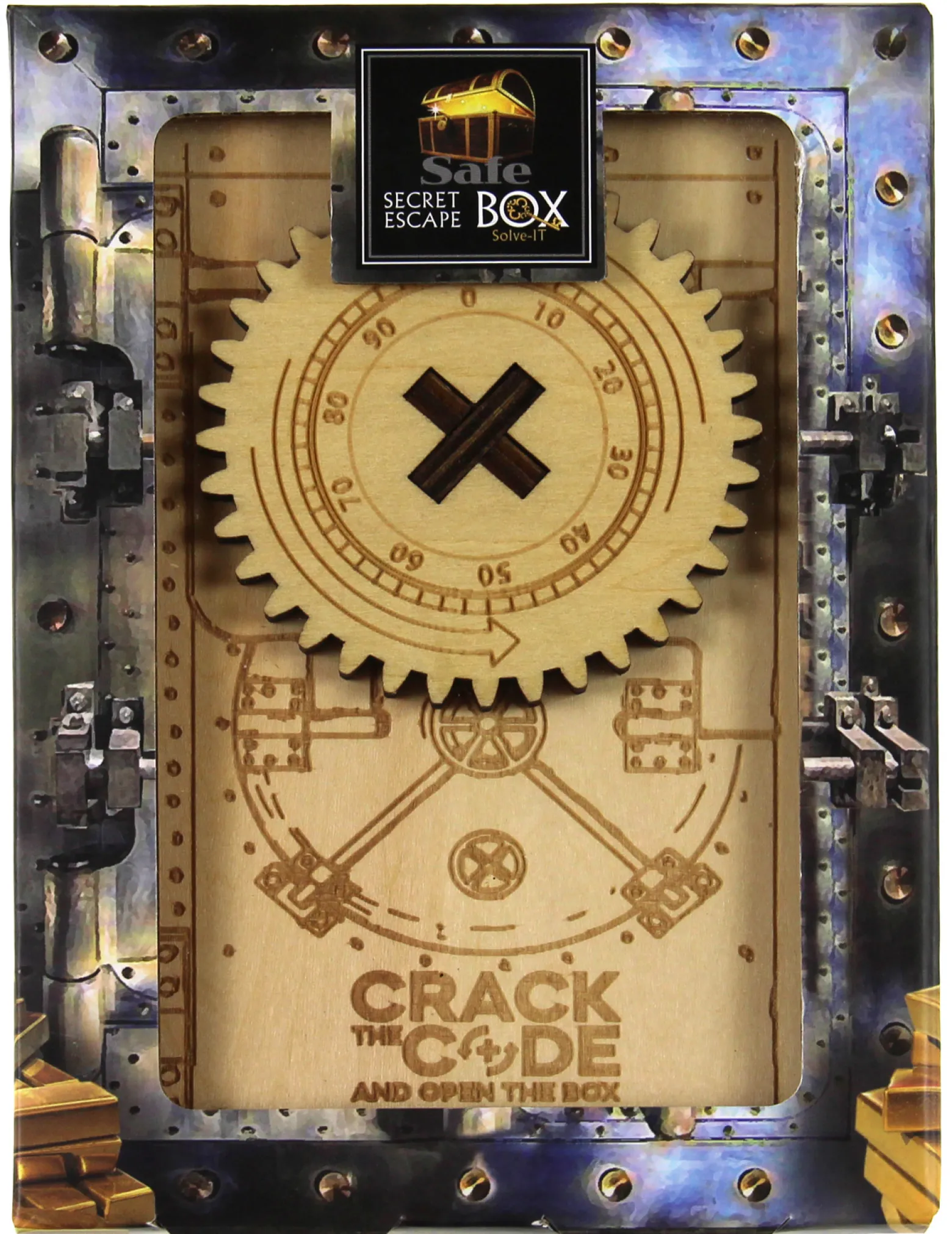 Łamigłówka ESCAPE BOX - Safe Secret - poziom 3/4