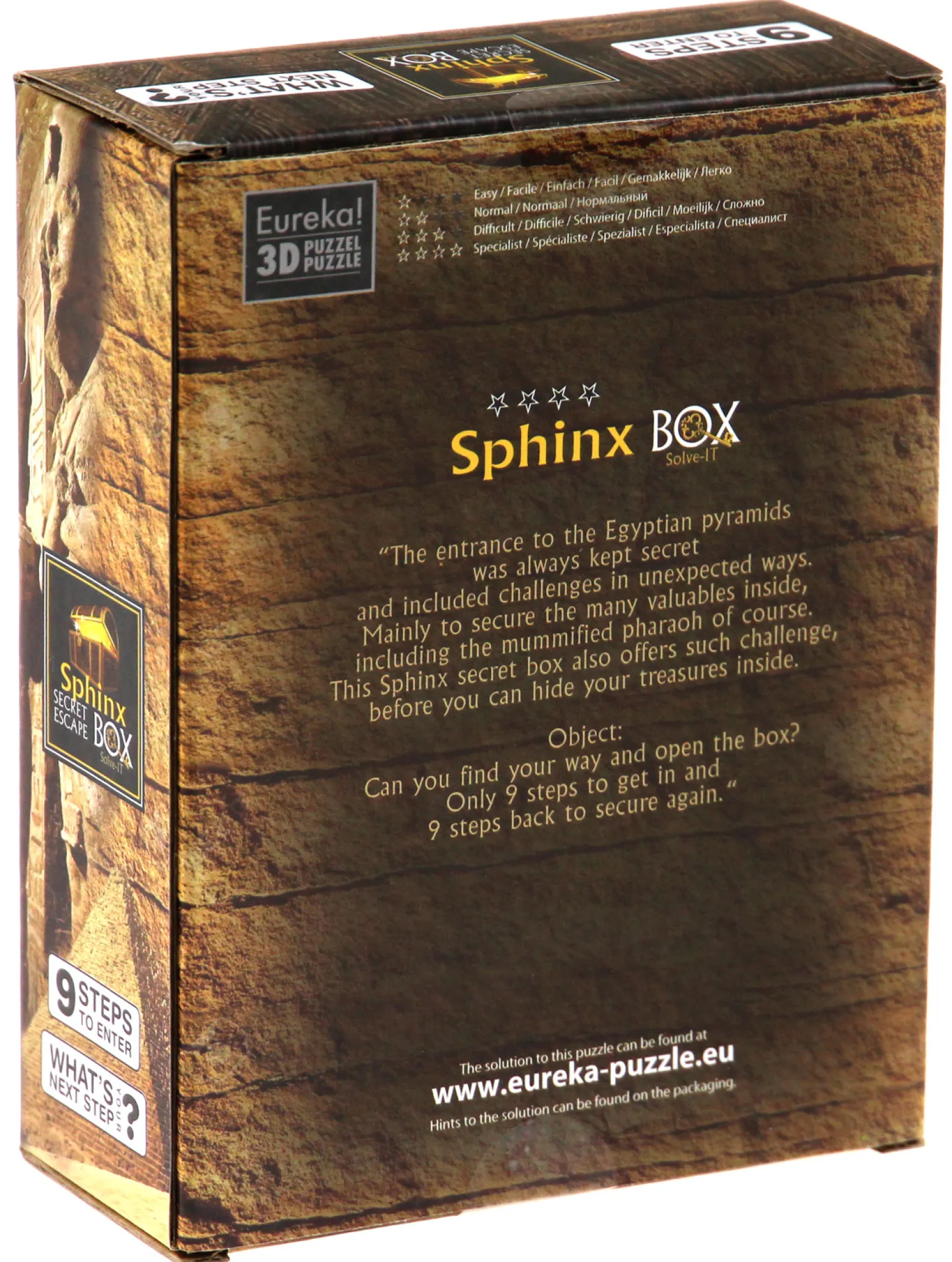 Łamigłówka ESCAPE BOX - Sphinx Secret - poziom 4/4