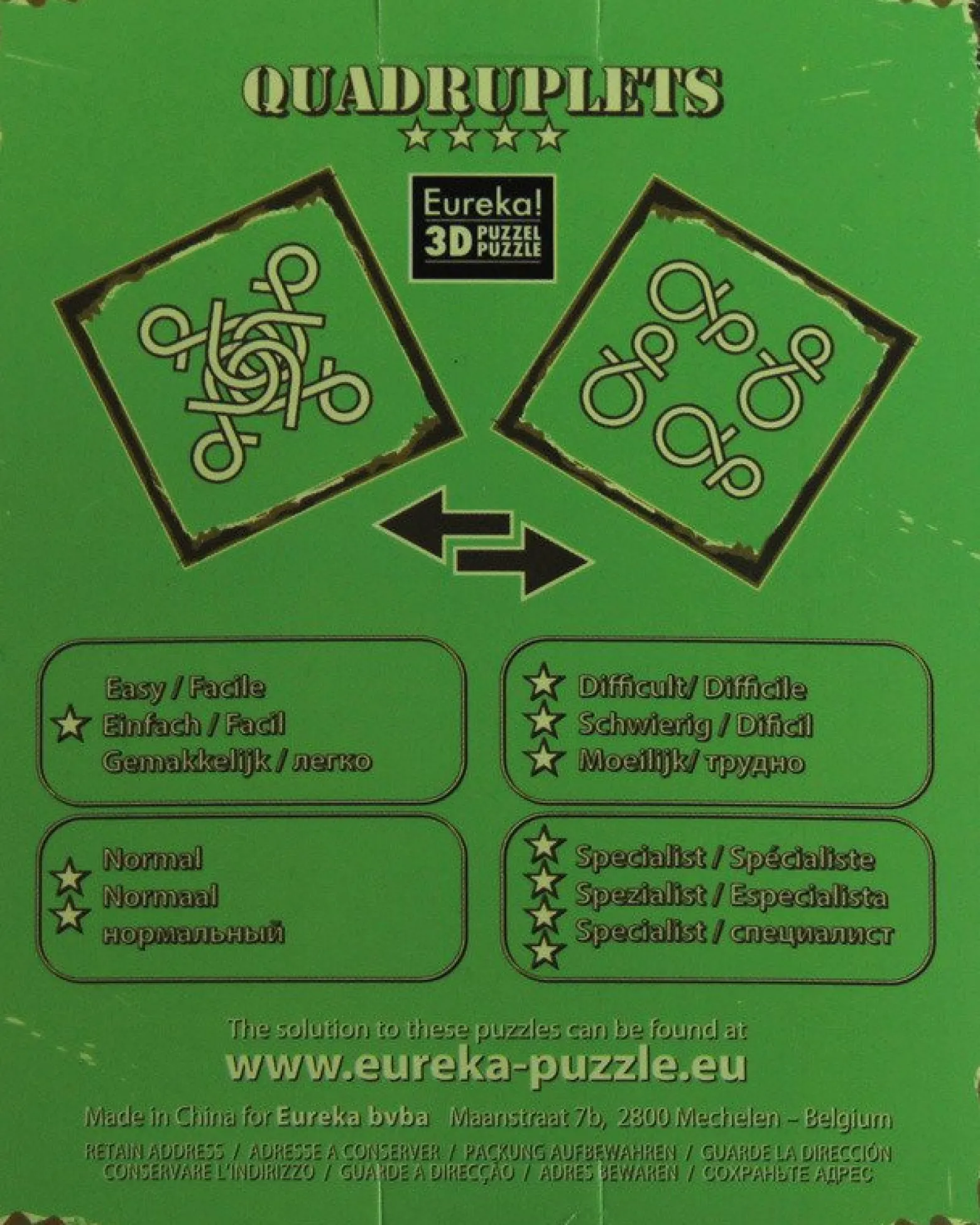 Łamigłówka GRAND MASTER Quadruplets - poziom 4/4