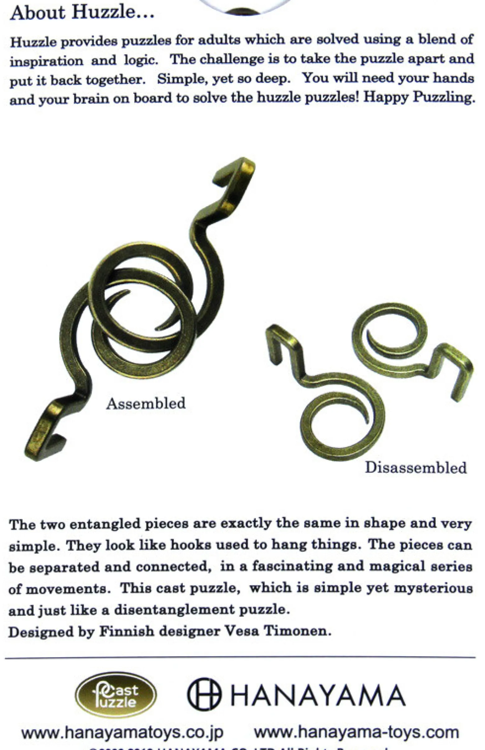 Łamigłówka Huzzle Cast Hook - poziom 2/6