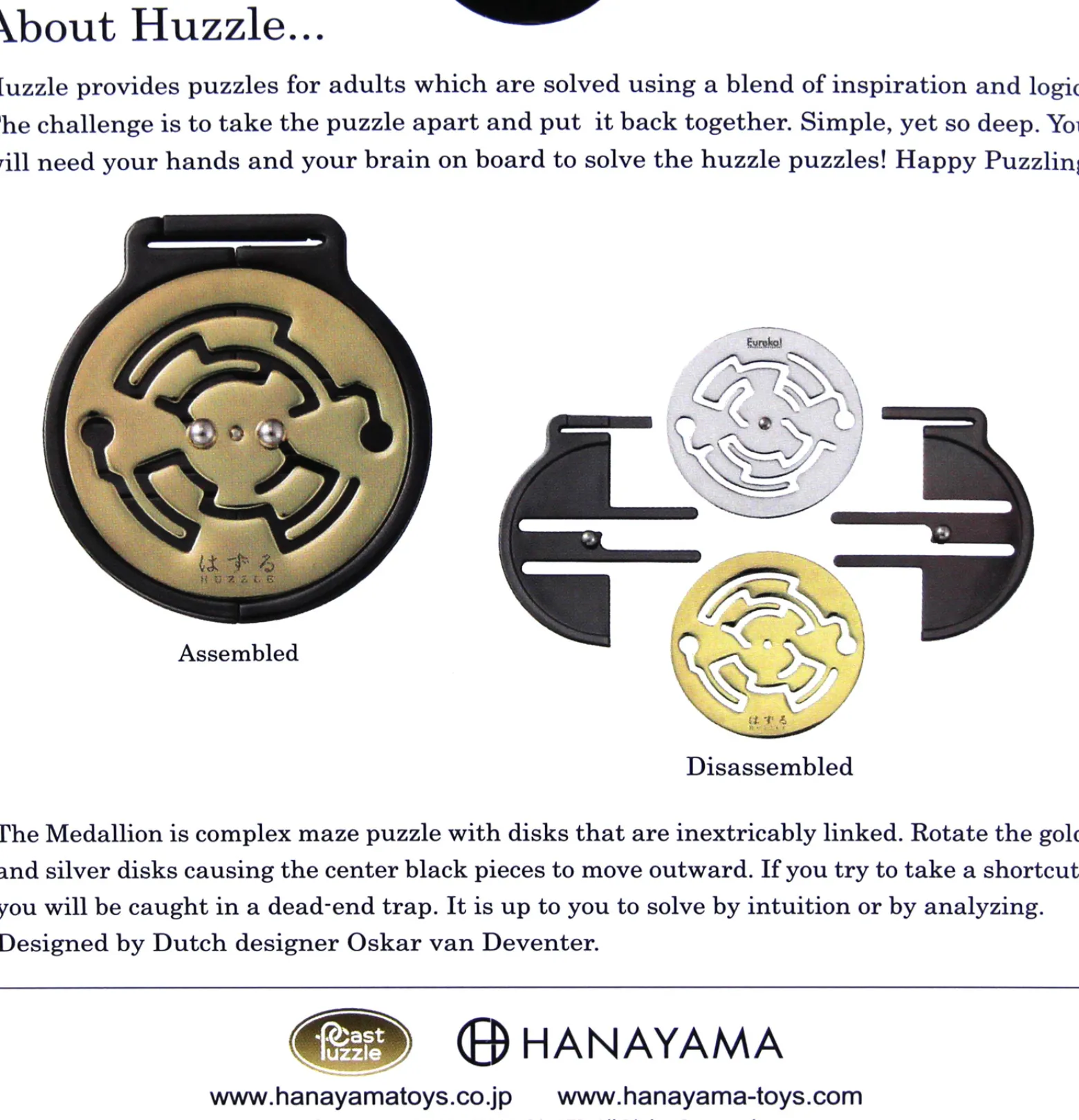 Łamigłówka Huzzle Cast Medallion - poziom 5/6