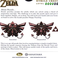 Łamigłówka Huzzle - The Legend of Zelda: Hyrule Crest - poziom 4/6