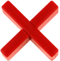 Łamigłówka Krzyżyk (Cross Puzzle) - poziom 4/4