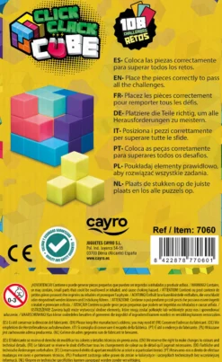 Łamigłówka magnetyczna Click Clack Cube (7060)