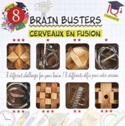 Łamigłówka Pogromcy Mózgu (Brain Busters) - 8 szt.