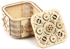 Łamigłówka TREASURE BOX - Geared Safe Secret (DIY) - poziom 3/4