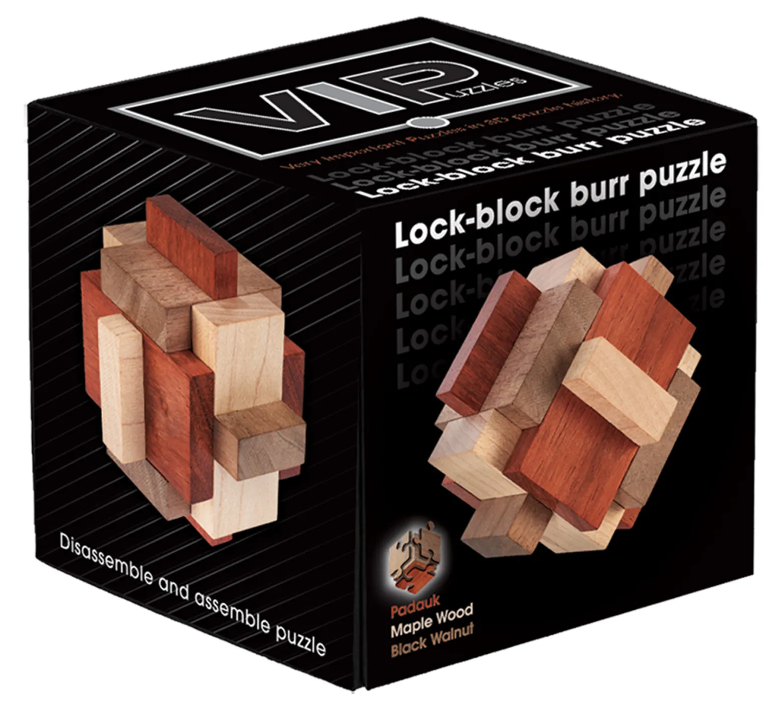 Łamigłówka VIP SILVER - Lock-Block Burr