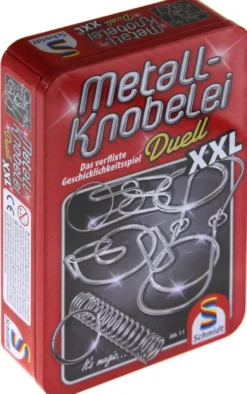 Łamigłówki druciane XXL (w metalowej puszce)