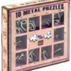 Łamigłówki metalowe 10 szt. ZESTAW FIOLETOWY