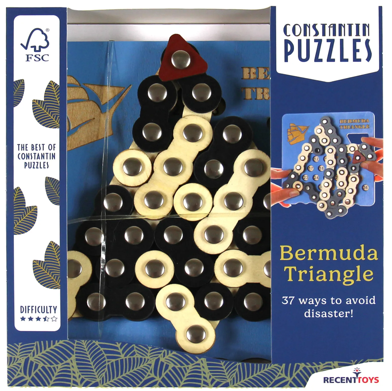 Bermuda Triangle - łamigłówka Recent Toys - poziom 3,5/5