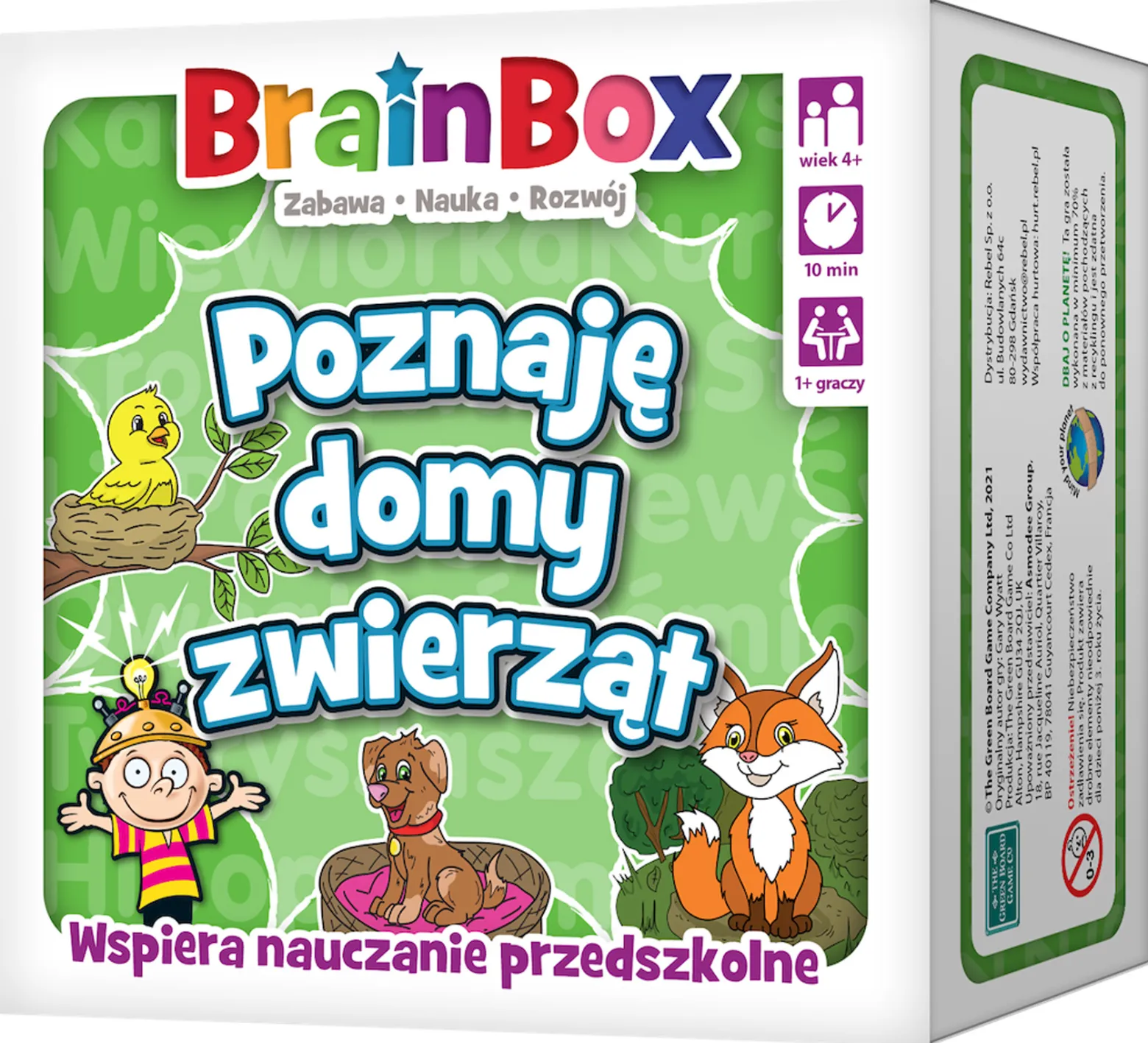 BrainBox: Poznaję domy zwierząt