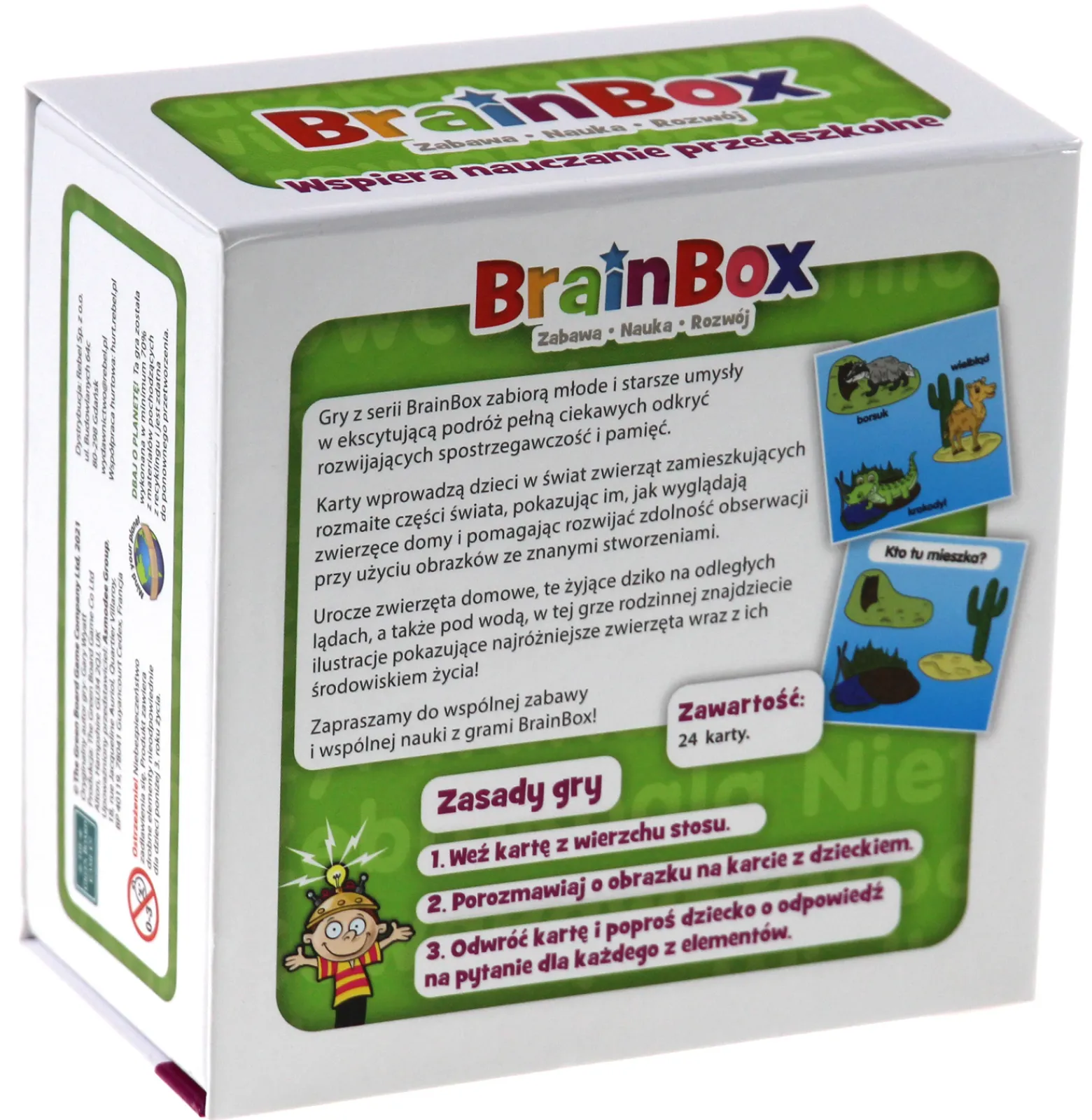 BrainBox: Poznaję domy zwierząt