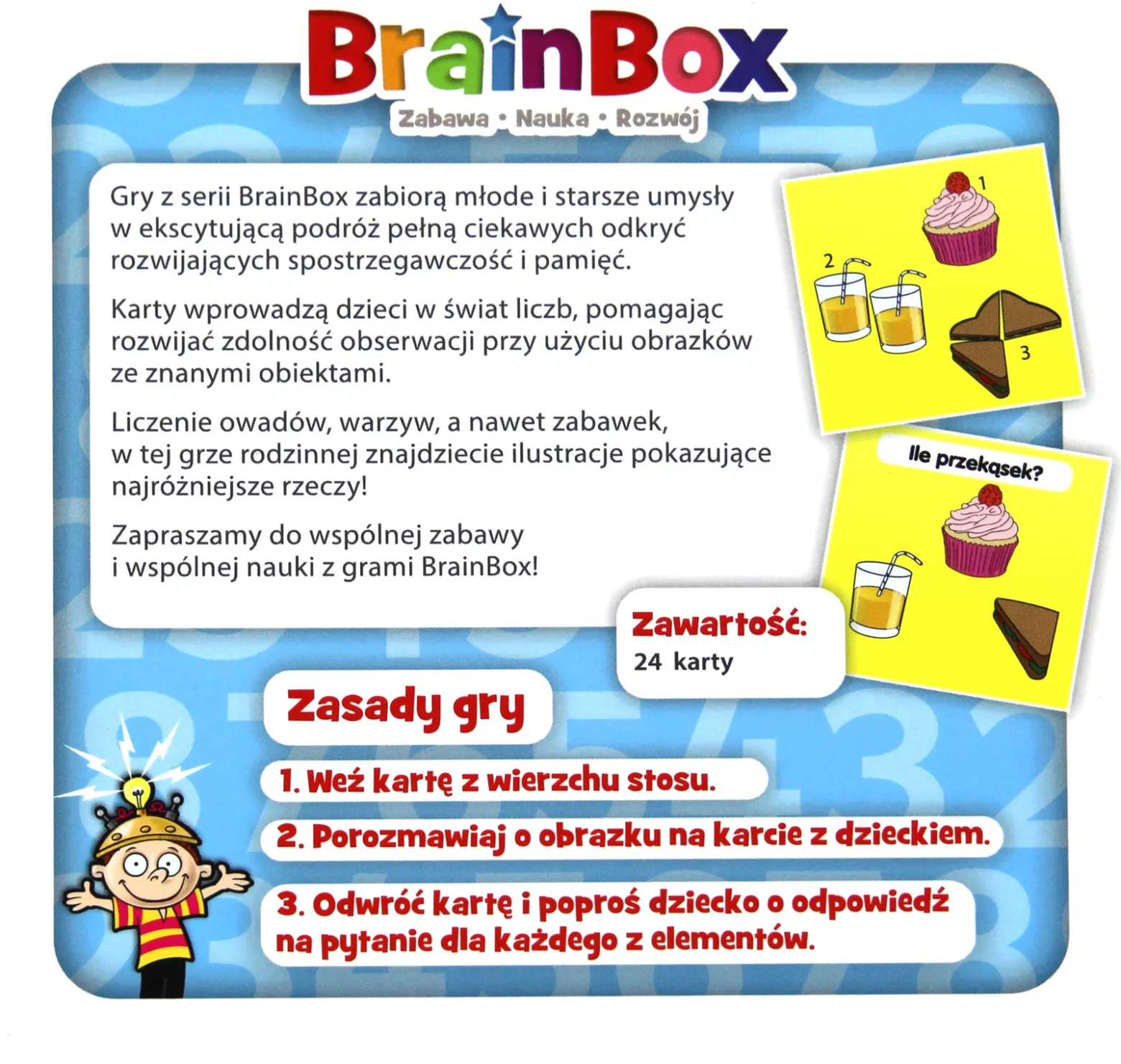 BrainBox: Poznaję liczby