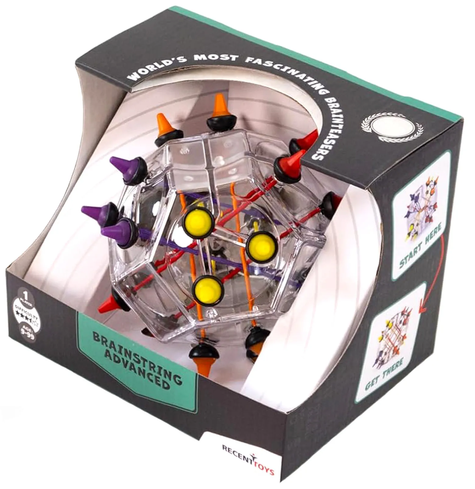 Brainstring Advanced - łamigłówka Recent Toys - poziom 3,5/5