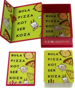 Buła, Pizza, Kot, Ser, Koza