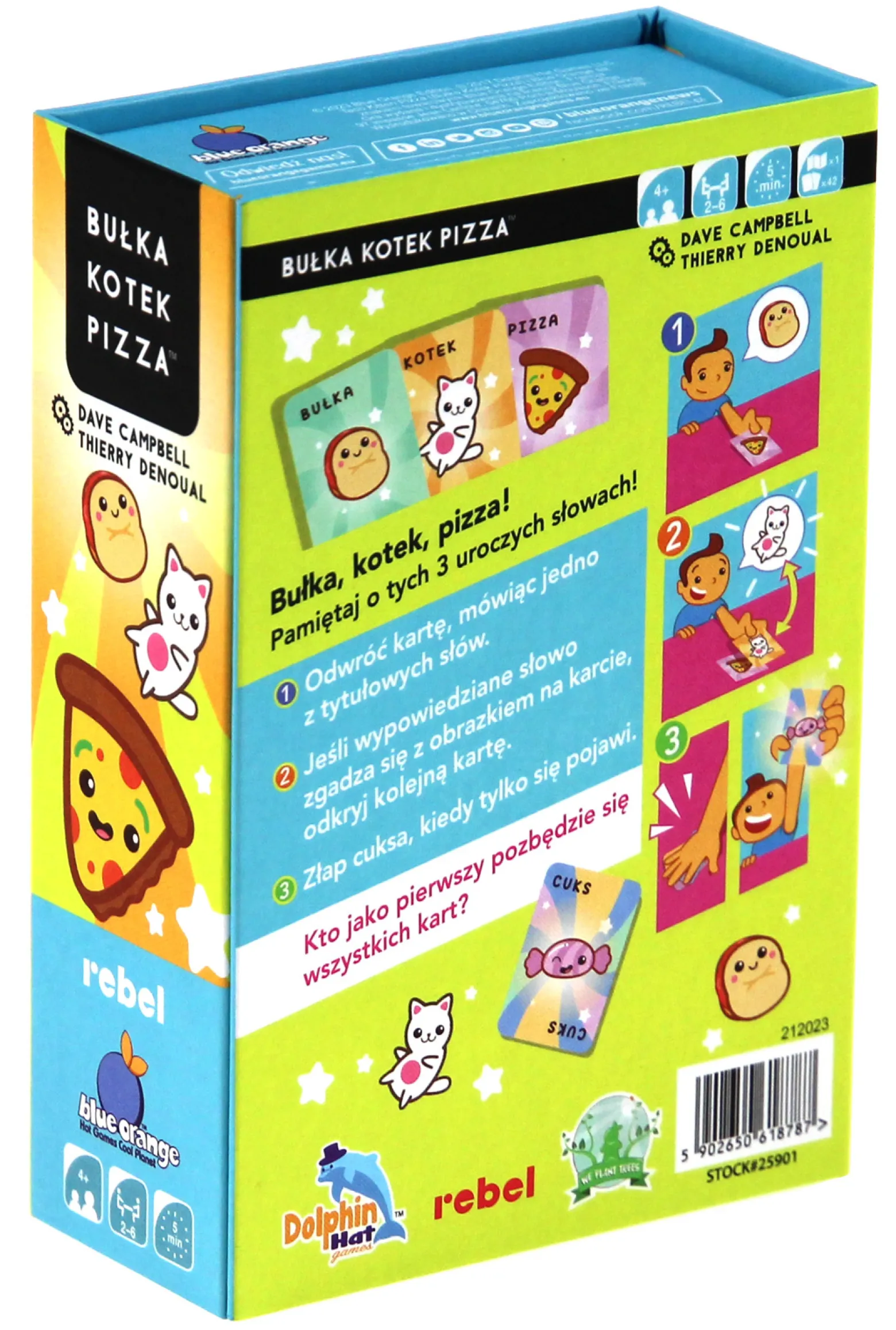 Bułka, Kotek, Pizza