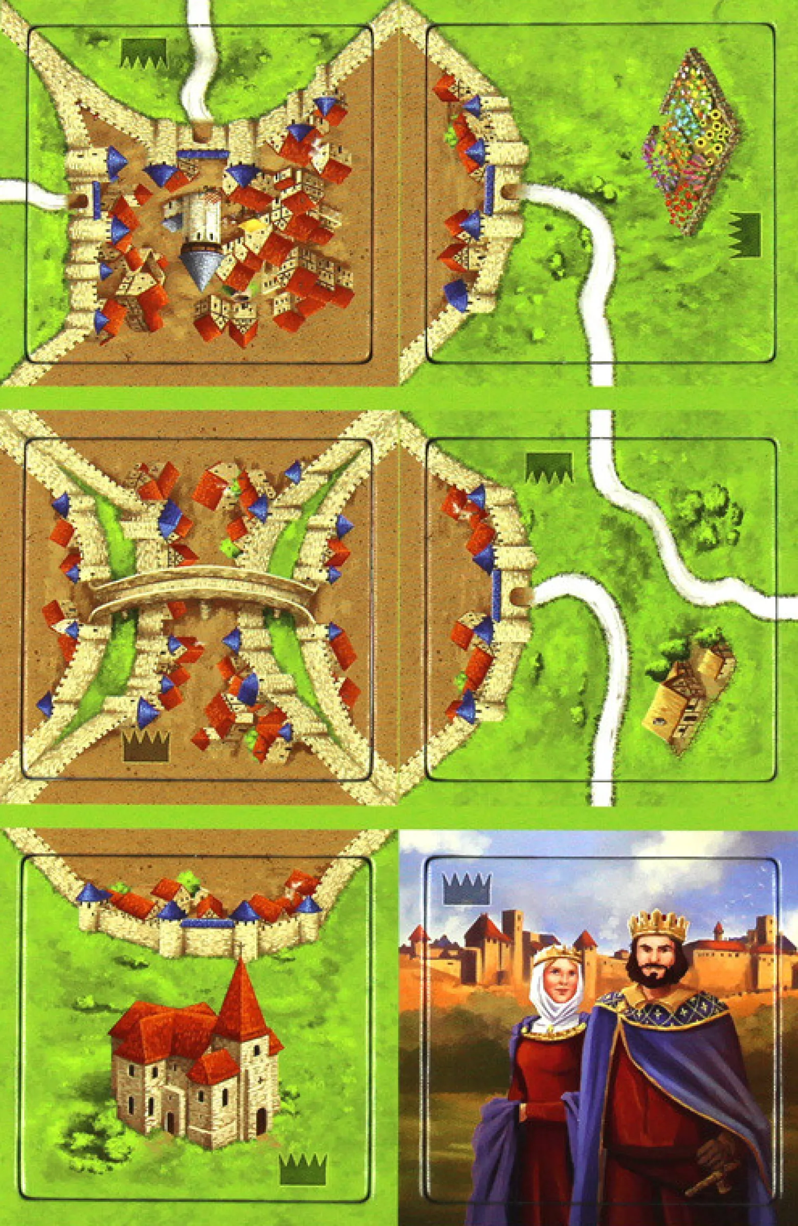 Carcassonne: 6. dodatek - Hrabia, Król i Rzeka (II edycja polska)