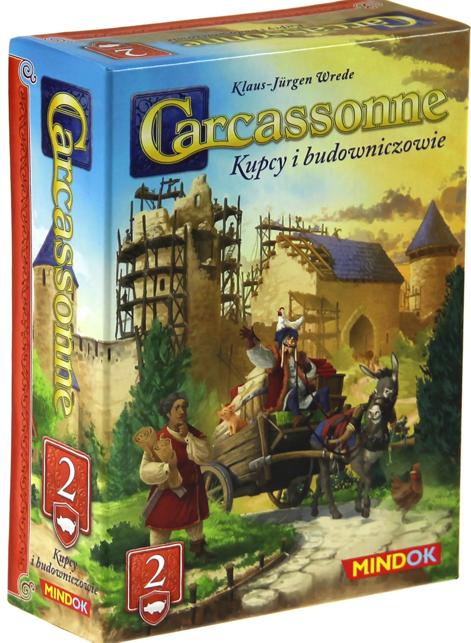 Carcassonne: 2. dodatek - Kupcy i budowniczowie (nowa edycja)