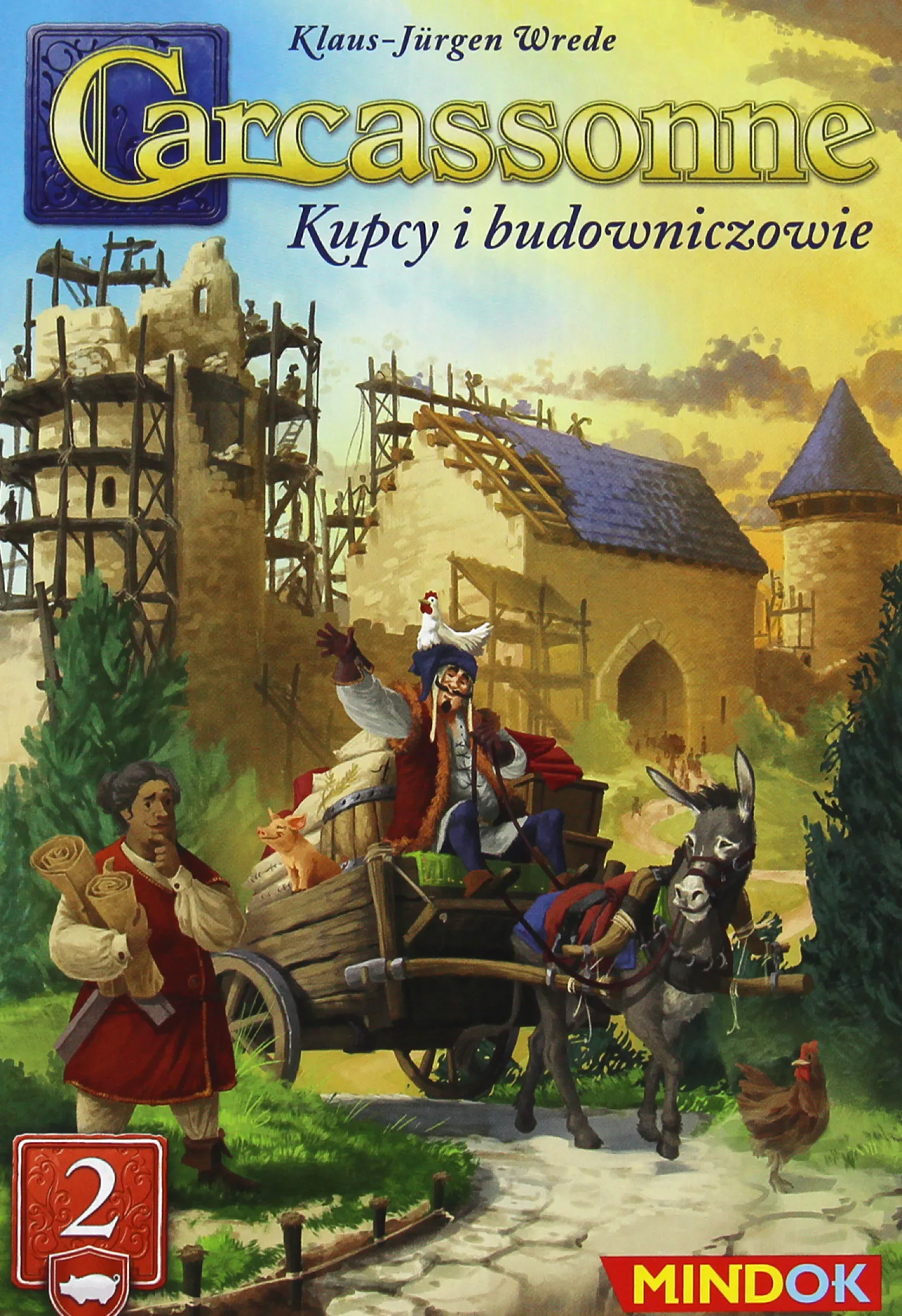 Carcassonne: 2. dodatek - Kupcy i budowniczowie (nowa edycja)