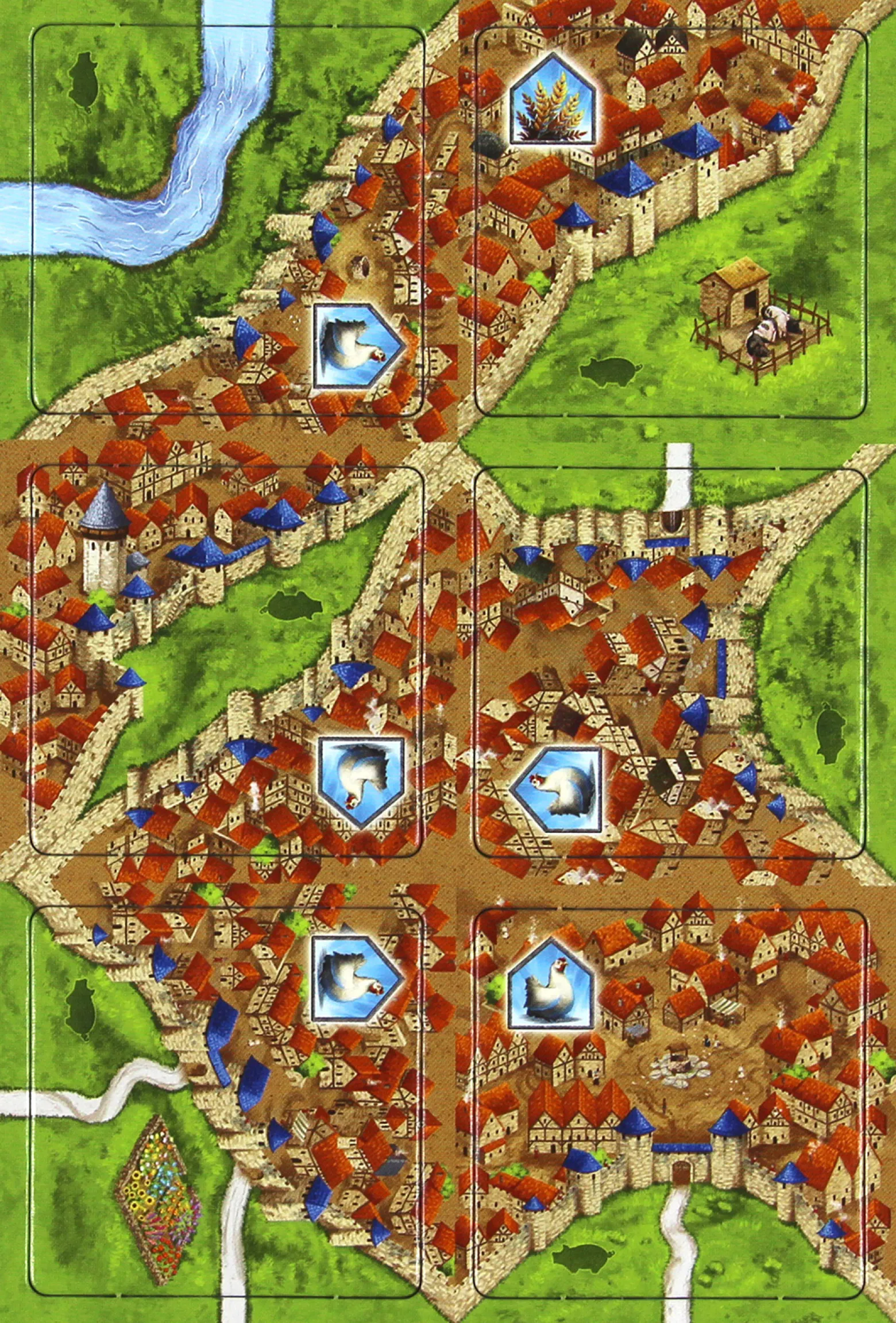 Carcassonne: 2. dodatek - Kupcy i budowniczowie (nowa edycja)