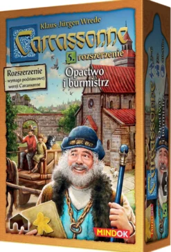 Carcassonne: 5. dodatek - Opactwo i Burmistrz (II edycja polska)