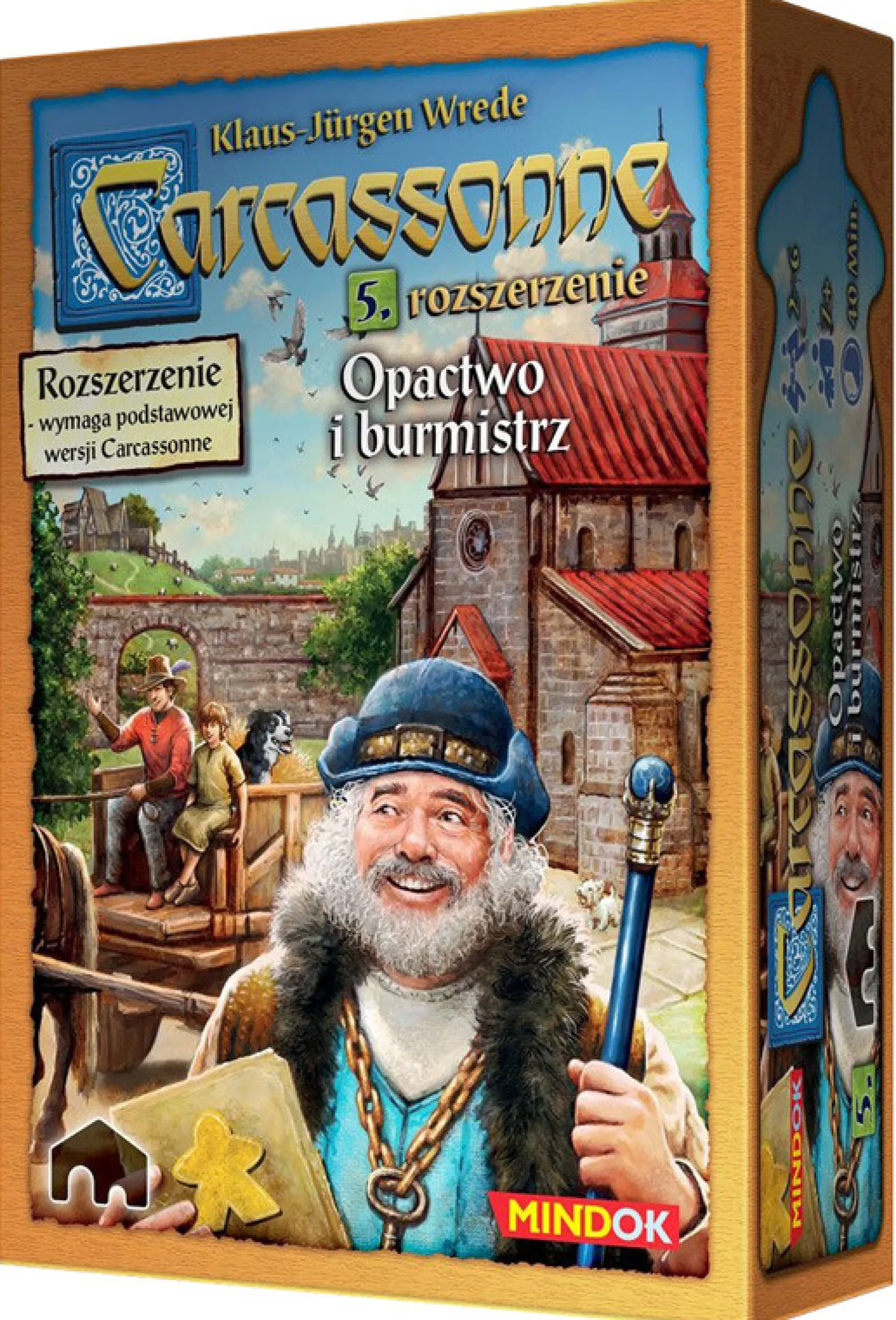 Carcassonne: 5. dodatek - Opactwo i Burmistrz (II edycja polska)