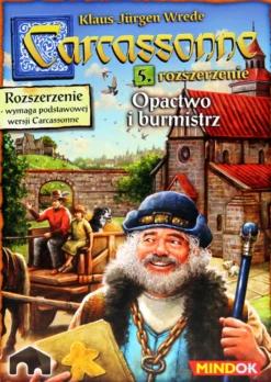 Carcassonne: 5. dodatek - Opactwo i Burmistrz (II edycja polska)